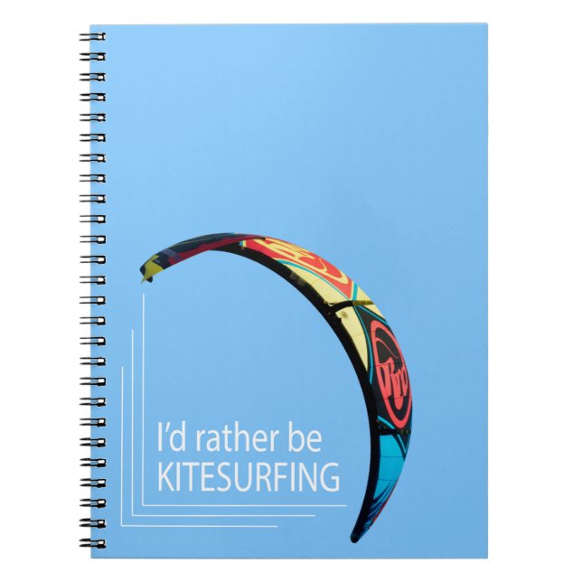 Kitesurfing Notebook (Front)
