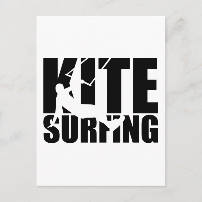 Kitesurfing Postcard (Front)
