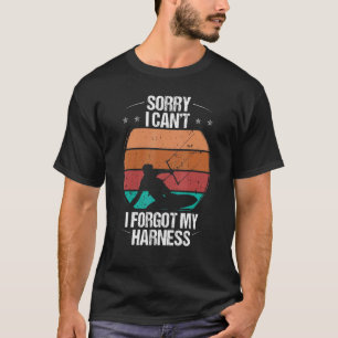 Kitesurfing Vintage Forgot my Harness Kiteboarder T-Shirt