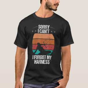 Kitesurfing Vintage Forgot my Harness Kiteboarder T-Shirt