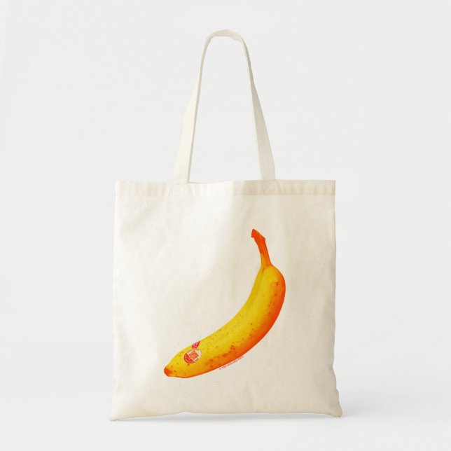 Kitschen Fatty Banana Tote Bag (Front)