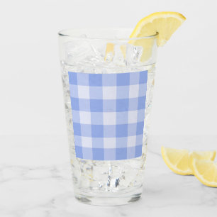Kitschy Gingham Retro Kitchen Glass
