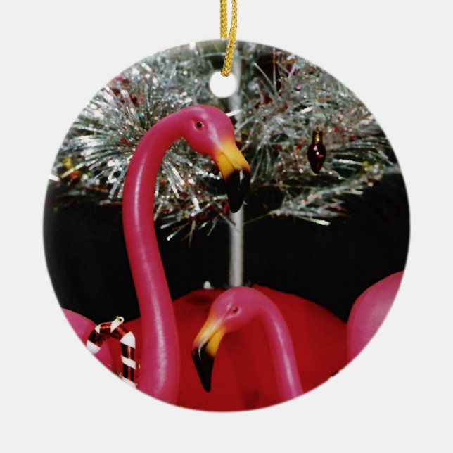 Kitschy Khristmas Ceramic Tree Decoration (Front)