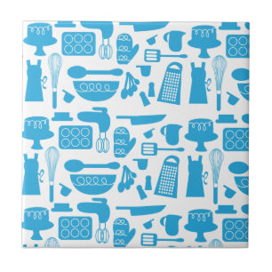 Kitschy Kitchenware Pattern Tile