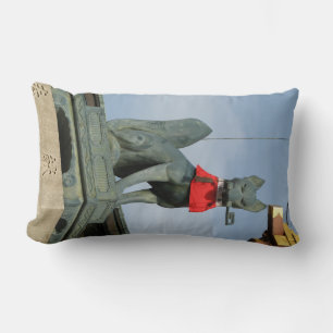 Kitsune キツネ (Fox) with Key in Mouth Lumbar Cushion