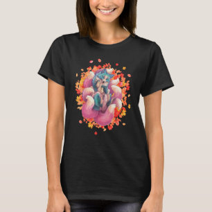 Kitsune Fox a Japanese 9 Tailed Fox a Kitsune Fox T-Shirt