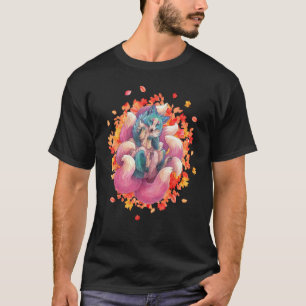 Kitsune Fox a Japanese 9 Tailed Fox a Kitsune Fox T-Shirt