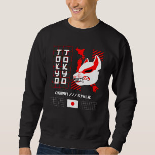 Kitsune Fox Tokyo City Sweatshirt