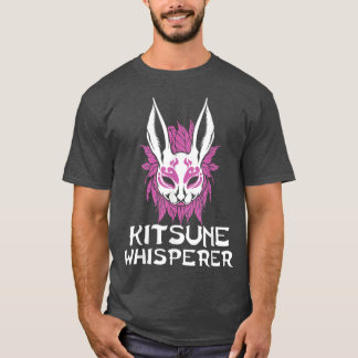 Kitsune Japanese Culture Fox Art Whisperer Animal  T-Shirt