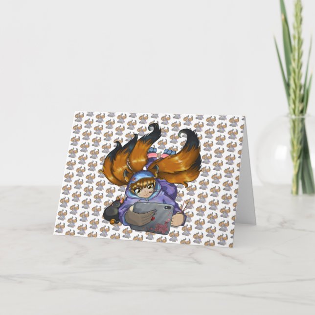 Kitsune Life Card (Front)