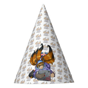 Kitsune Life Party Hat