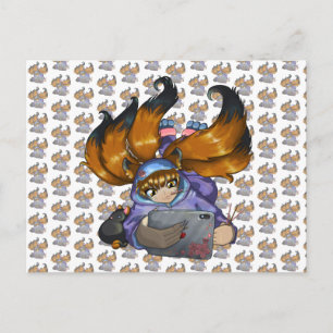 Kitsune Life Postcard