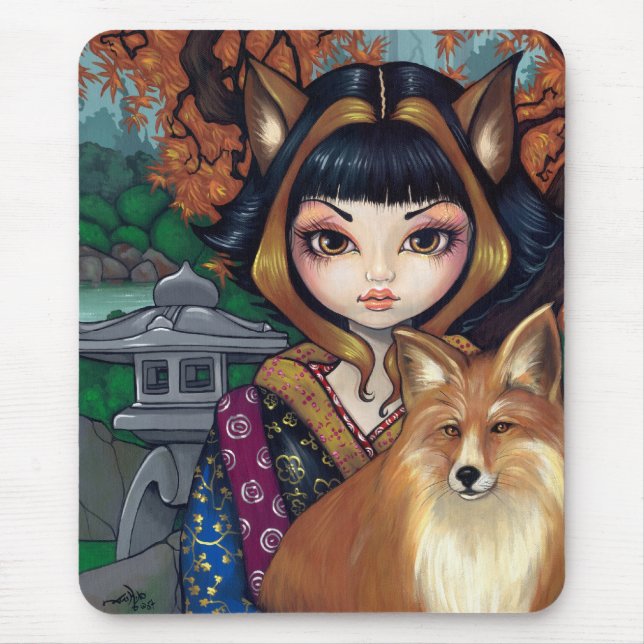 "Kitsune" Mousepad (Front)
