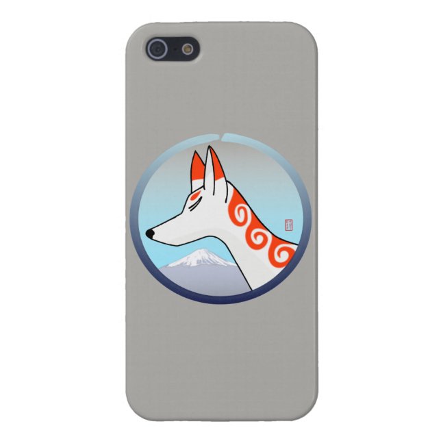 Kitsune (Supernatural Fox) Phone Case For iPhone 5/5S (Back)