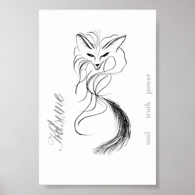 Kitsune - the spirit of the fox poster (Front)