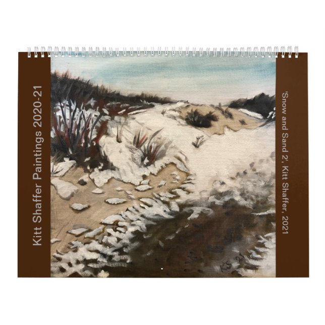 Kitt Shaffer Paintings Calendar 2020-2021 (Cover)
