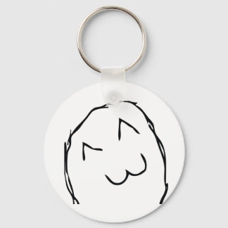 Kitteh Smile Troll Key Ring