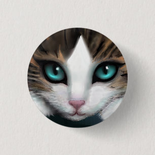 Kitten 3 Cm Round Badge