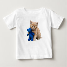 Kitten and Teddy Bear Infant T-SHIRT