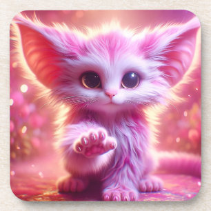 Kitten Art Coaster