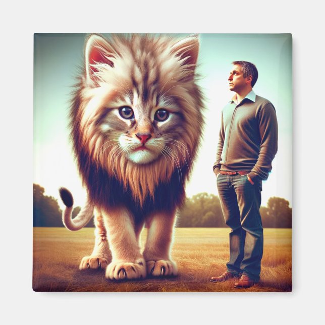 Kitten Art Magnet (Front)