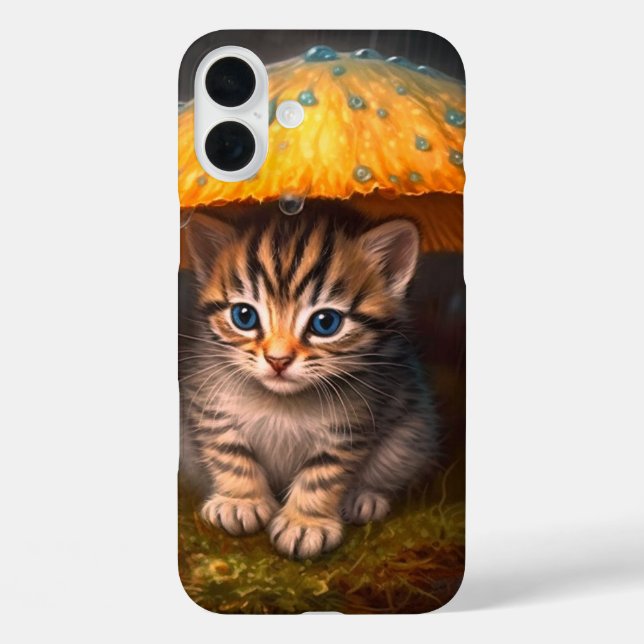 Kitten Art Phone Case (Back)