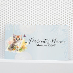 Kitten & Butterflies Business Card