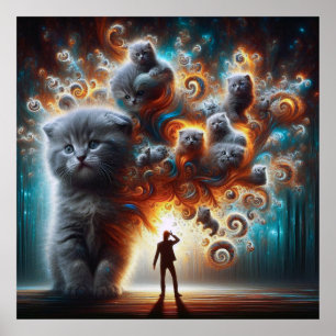 Kitten Chaos: Life's Little Judgments Poster