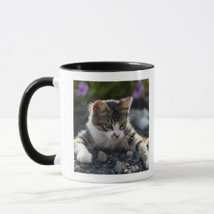 Kitten, close-up mug