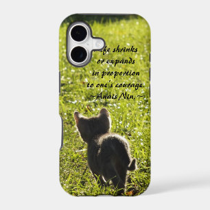 Kitten Courage iPhone 5 Case