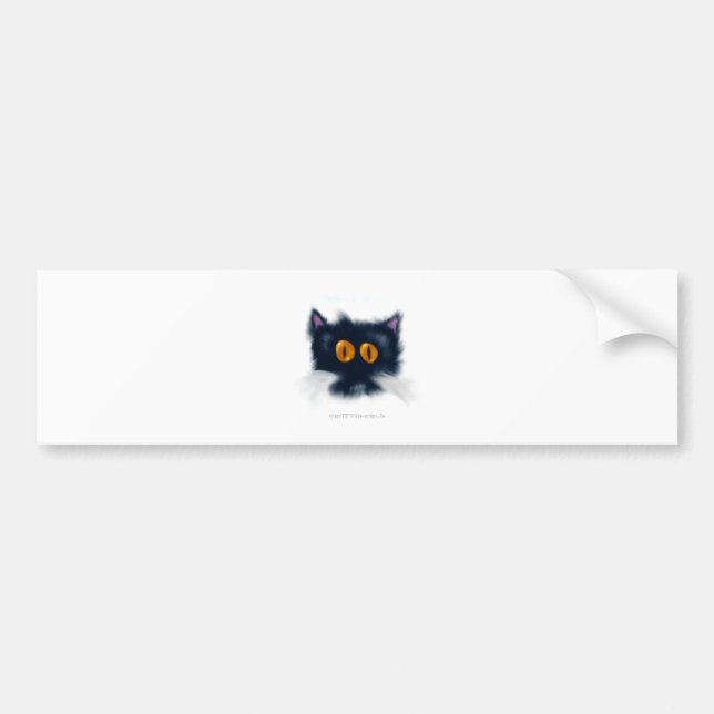 Kitten Critter Bumper Sticker (Front)