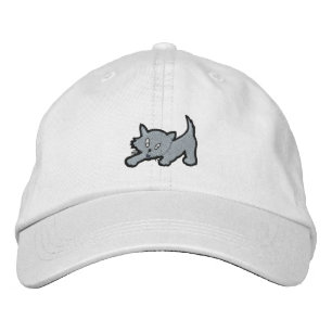 Kitten Embroidery Gift Embroidered Hat
