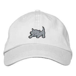 Kitten Embroidery Gift Embroidered Hat