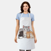 Kitten Family Cuddle Portrait