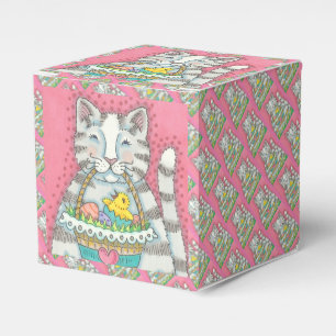 KITTEN, HATCHING CHICK EASTER EGG, CANDY FAVOR BOX