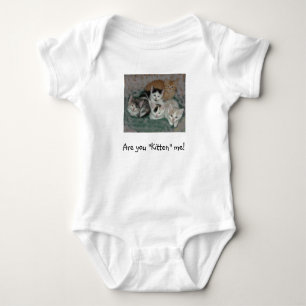 Kitten Humour Baby Bodysuit