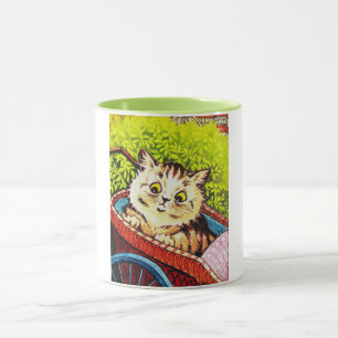 Kitten in a Pram, Louis Wain Mug