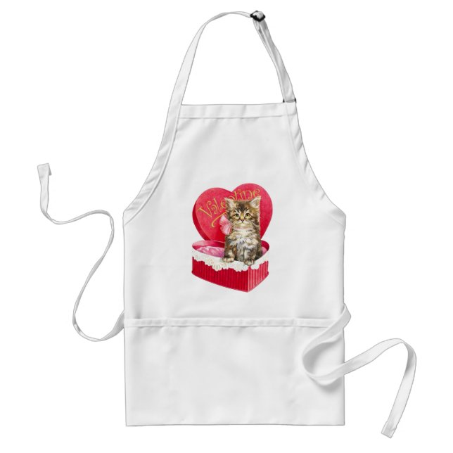 Kitten in Candy Box Standard Apron (Front)