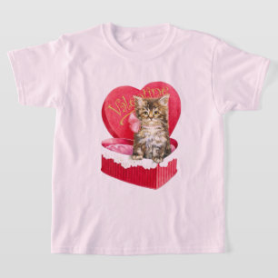 Kitten in Candy Box  T-Shirt