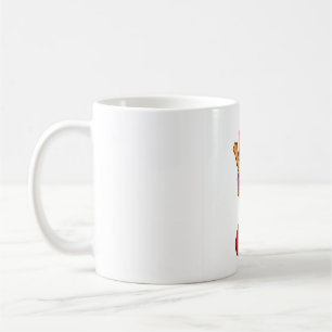 Kitten in Christmas Stocking Surprise Coffee Mug