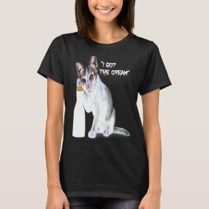Kitten Kitten Treats I Got The Cream Cat Owners Pe T-Shirt