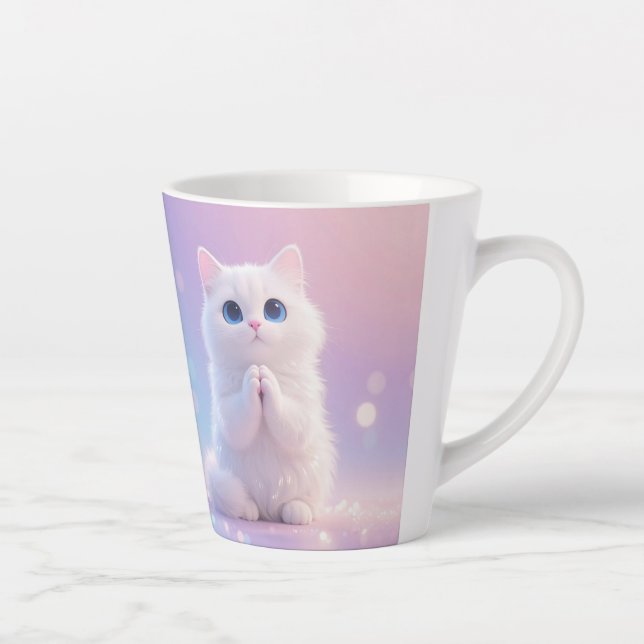 Kitten Latte Mug (Right)