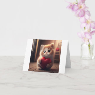 Kitten Love Card