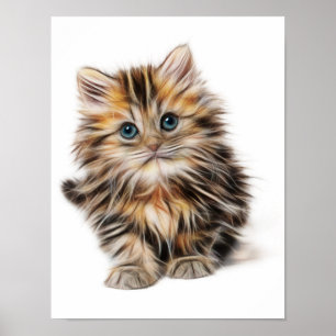 Kitten Love Poster