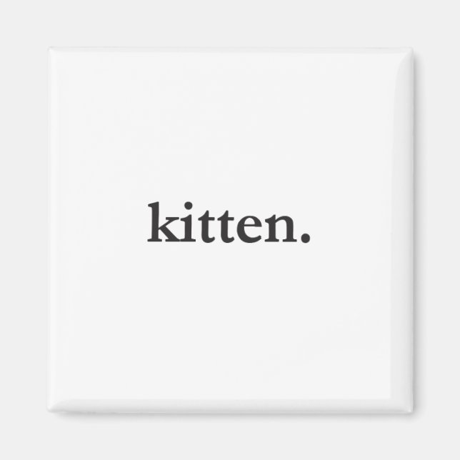 Kitten Magnet (Front)