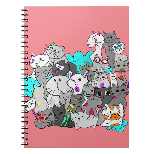 Kitten Mashup Notebook (Front)