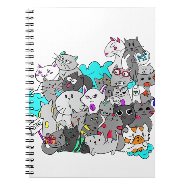 Kitten Mashup Notebook (Front)