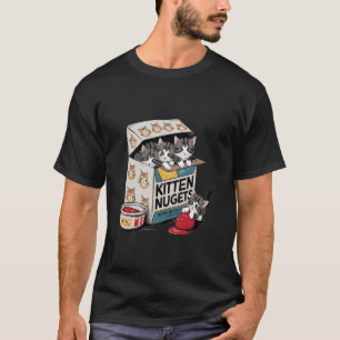 Kitten Nuggets Cat Lover Gift Chicken Nuggets T-Shirt