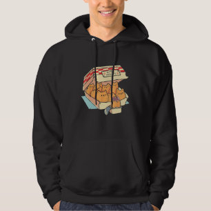 Kitten Nuggets Funny Cat Cake Box Hoodie