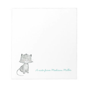 Kitten Personalised Notepad